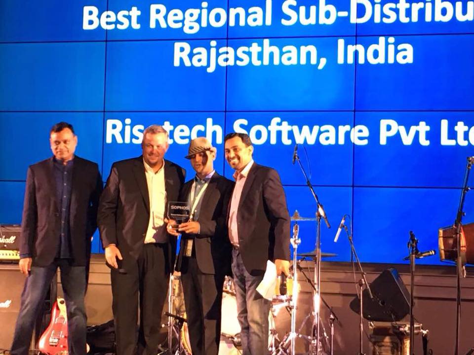 Awarded as Best Sub-Distributor in 2017